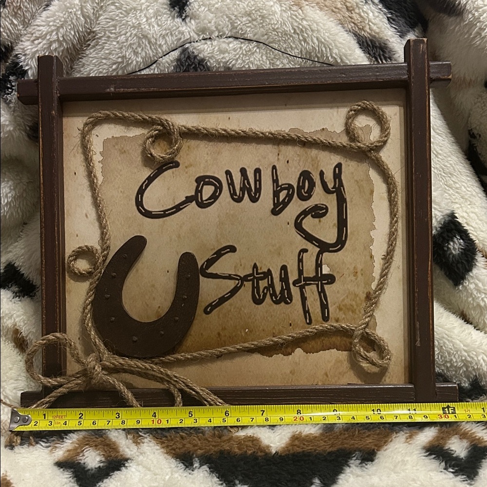Rustic Cowboy Wall Decor - Picture 3 of 4